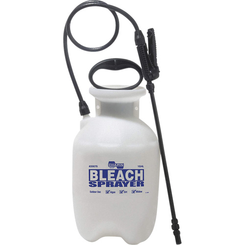 Bleach Disinfecting Tank Sprayer, 1 gal. (3.8 L), Polypropylene, 12" Wand OSI Industrial Sales