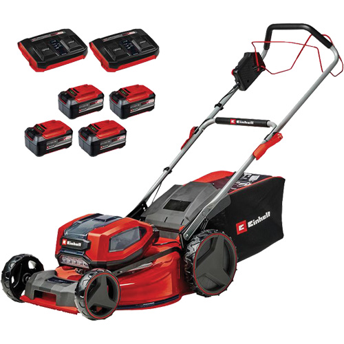 Cordless Lawn Mower, Self-Propelled Walk-Behind, Battery Powered, 21" Cutting Width OSI Industrial Sales