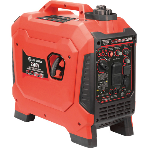 Inverter Generator, 2500 W Surge, 1800 W Rated, 4.2 L Tank OSI Industrial Sales
