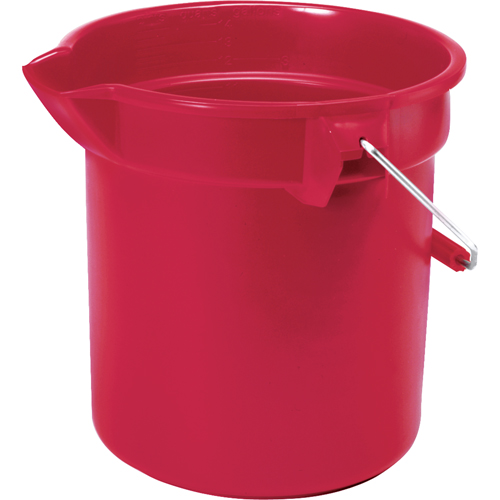 Brute&reg; Bucket, 3.5 US Gal. (14 qt.) Capacity, Red OSI Industrial Sales