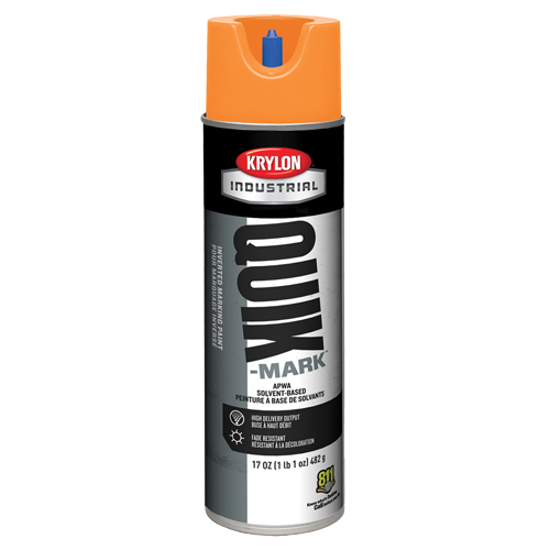 Peinture de marquage industrielle invers&eacute;e &agrave; base de solvant Quik-Mark, 17 oz, Canette a&eacute;rosol OSI Industrial Sales
