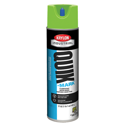 Industrial Quik-Mark Water-Based Inverted Marking Paint, 17 oz., Aerosol Can OSI Industrial Sales