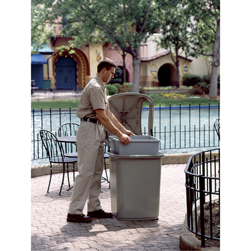 Contenants Untouchable, Poly&eacute;thyl&egrave;ne, 35 gal. US OSI Industrial Sales