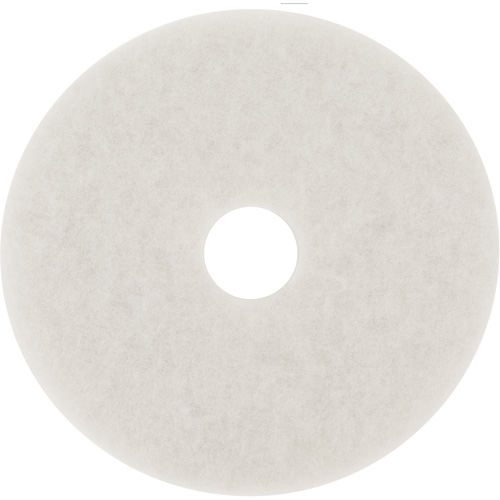 Floor Pad, 20", Polish, White OSI Industrial Sales