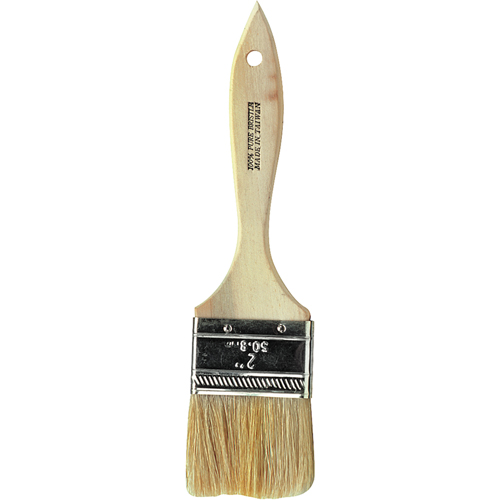 Chip Paint Brush, White China, Wood Handle, 1/2" Width OSI Industrial Sales