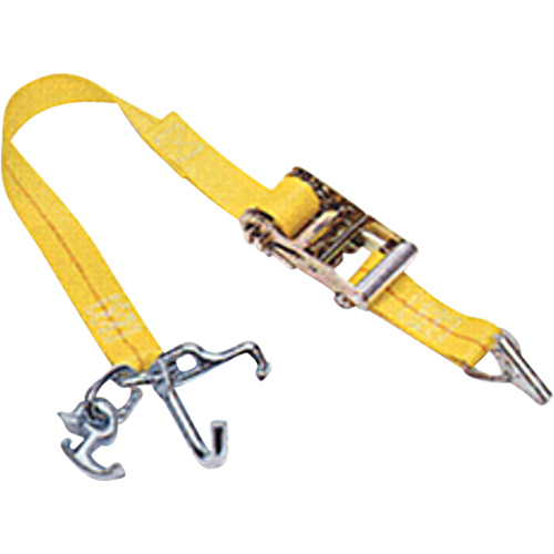 Tendeurs d'arrimage pour voitures avec verrou universel, Rochet, 2" la x 7' lo, Charge d'utilisation 1367 lb (620 kg) OSI Industrial Sales
