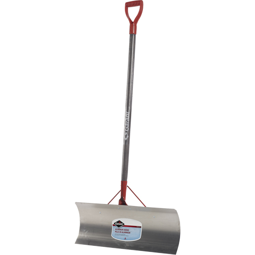 Nordic Snow Pusher, Aluminum Blade, D-Grip Handle, 24" W OSI Industrial Sales