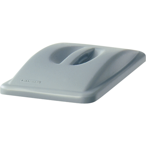 Slim Jim&reg; Handle Top, Flat Lid, Plastic, Fits Container Size: 20-3/8" x 11-5/16" OSI Industrial Sales