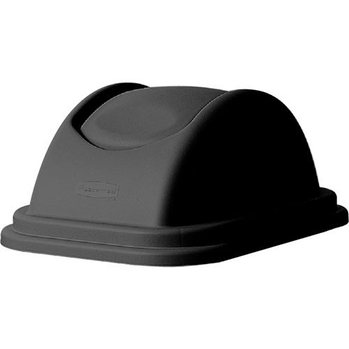 Soft Wastebasket Covers, Dome Lid/Swing Lid, Plastic, Fits Container Size: 16" x 11-5/8" OSI Industrial Sales