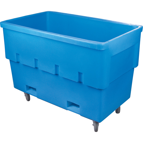 Double Walled Box Trucks, Polyethylene, 53" L x 28-1/4" W x 37" H, 22 cu. ft. Volume, 500 lbs. Capacity OSI Industrial Sales