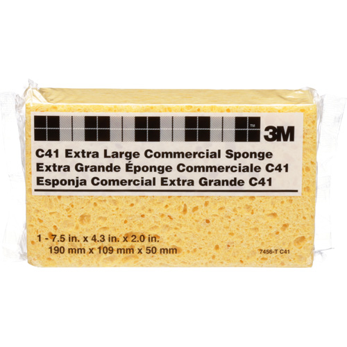 Commercial Size Sponge, Cellulose, 4-1/2" W x 7-1/2" L OSI Industrial Sales