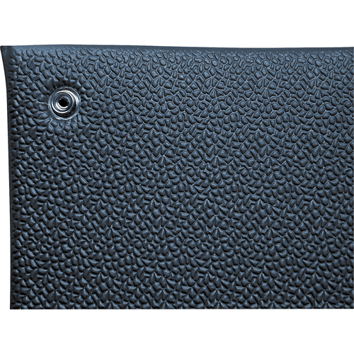 Comfort-King Anti-Static Matting, 4' W x 60' L x 3/8" T, Pebbled, Blue OSI Industrial Sales