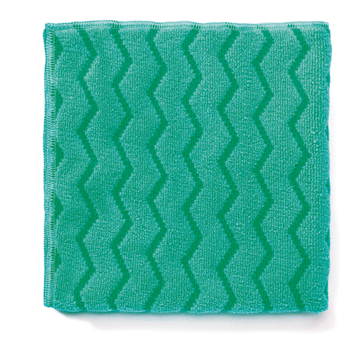 Chiffon de nettoyage Hygen, Microfibre, Vert OSI Industrial Sales