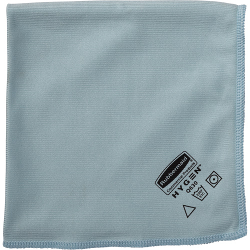 Chiffons en microfibre Hygen s&eacute;rie ex&eacute;cutif, Microfibre, Bleu OSI Industrial Sales