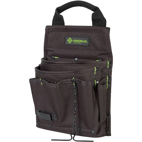 Tool Bag, Nylon, 7 Pockets, Black OSI Industrial Sales