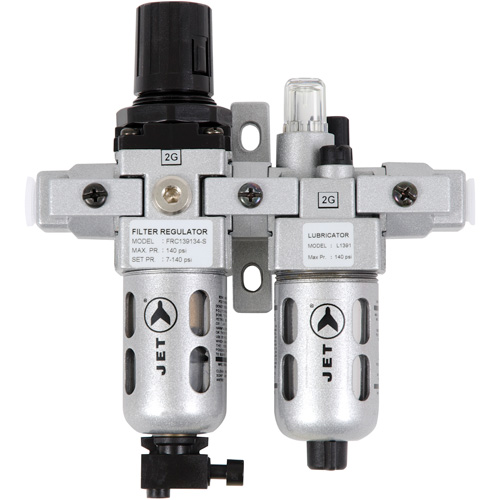 Filtre &agrave; air miniature en deux parties, r&eacute;gulateur et lubrificateur AFRLCM14, 1/4" NPT OSI Industrial Sales
