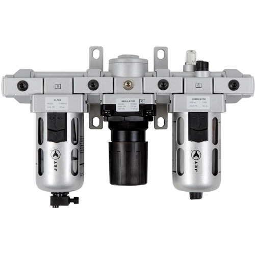 AFRLMS12 3-Piece Standard Air Filter, Regulator & Lubricator, 1/2" NPT OSI Industrial Sales