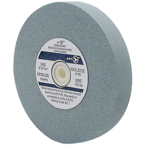 Bench Grinding Wheel, 8" x 1", 1" Arbor, Silicon Carbide OSI Industrial Sales