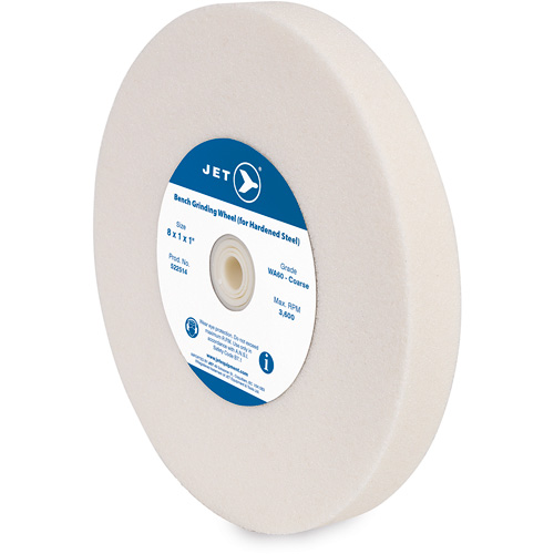 WA810F Bench Grinding Wheel, 8" x 1", 1" Arbor, Aluminum Oxide OSI Industrial Sales