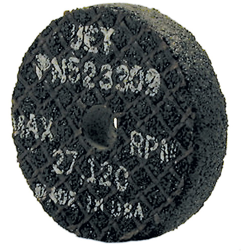 Resin Bonded Straight Wheel for Steel, 2" x 1/2", 3/8" Arbor, Type 1 OSI Industrial Sales