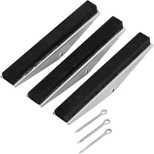 Jeu de pierres de rechange pour polissage grossier 3 mcx OSI Industrial Sales
