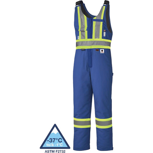 5524A High-Visibility Flame-Resistant Quilted Safety Coveralls, 2X-Large, Royal Blue OSI Industrial Sales