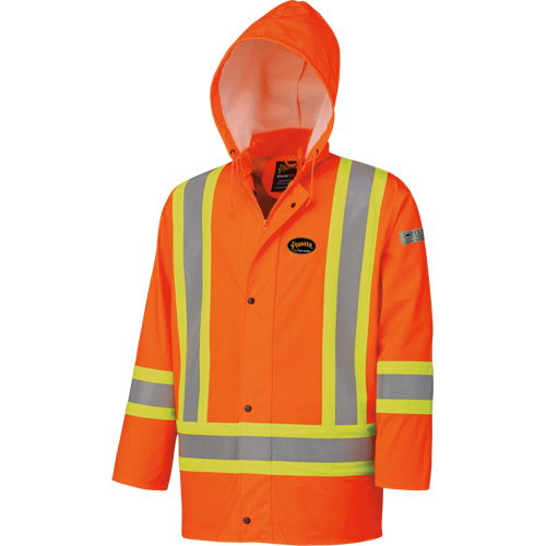 5892 High Visibility Flame Resistant Waterproof Jacket, 2X-Large, High Visibility Orange OSI Industrial Sales