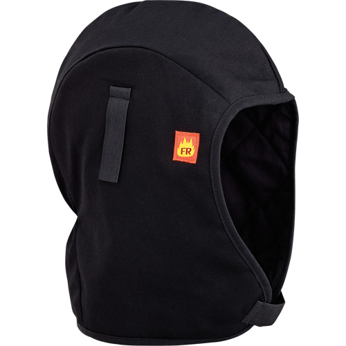 564A Doublure matelass&eacute;e FR pour casque, Noir, Coton OSI Industrial Sales