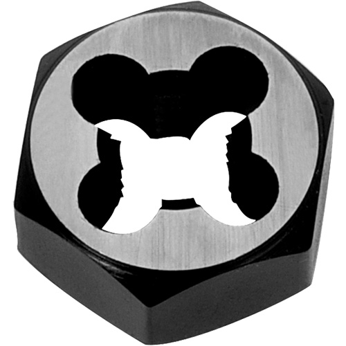 Hexagon Rethreading Bolt Die, 1" Dia., M6x1 Thread, Chromium Steel OSI Industrial Sales