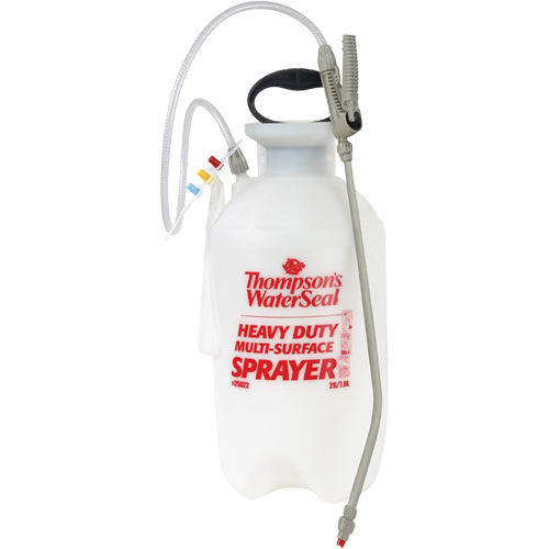 Pulv&eacute;risateurs &agrave; pression pour terrasses, cl&ocirc;tures & patios, 2 gal. (7,6 L), Plastique, Lance de 16" OSI Industrial Sales