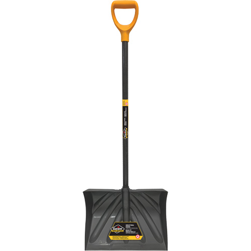 Pelle &agrave; neige Pro, Lame Polypropyl&egrave;ne, Largueur 13-1/2", Manche Prise en D OSI Industrial Sales