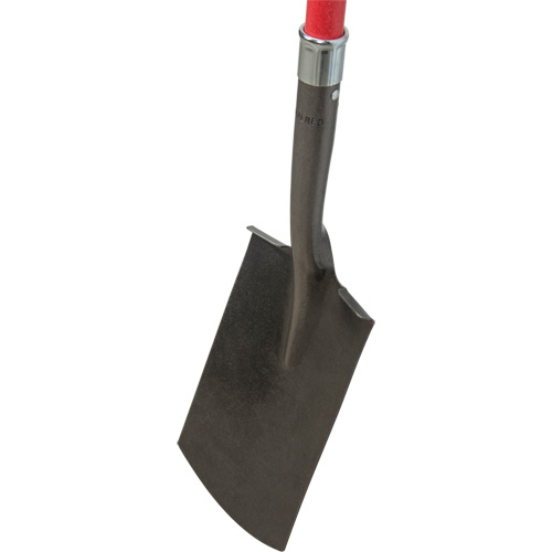 Heavy-Duty Shovels, Fibreglass, Carbon Steel Blade, D-Grip Handle, 30-1/2" Long OSI Industrial Sales