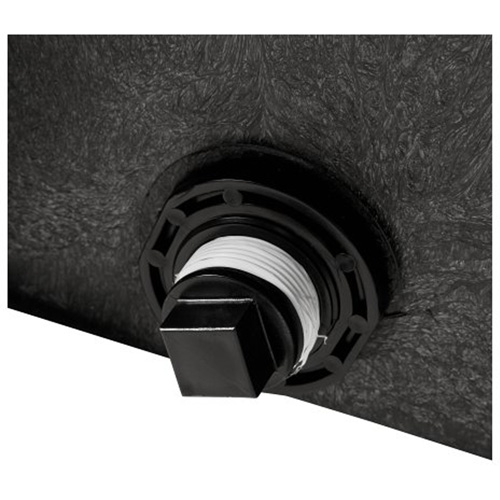 R&eacute;servoir de stockage, 39" p x 58" la x 25" h, Capacit&eacute; 1200 lb, Noir OSI Industrial Sales