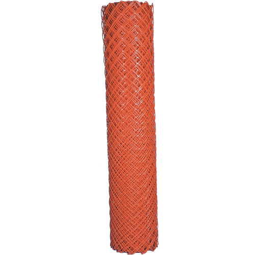 Cl&ocirc;ture s&eacute;curitaire, 50' lo x 4' la, Orange OSI Industrial Sales
