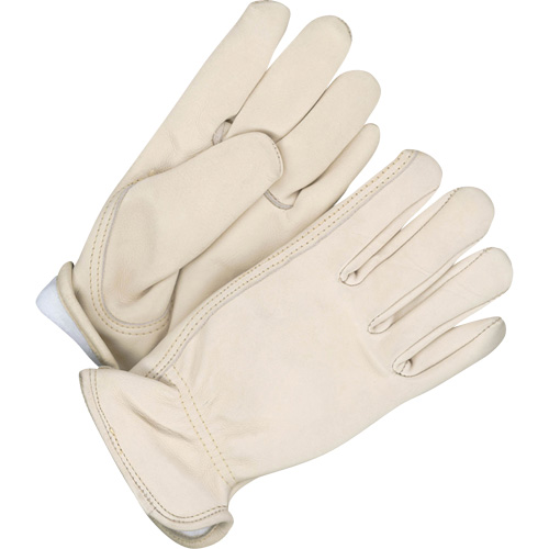 Ladies Insulated Driver Gloves, 8, Grain Cowhide Palm, Fleece Inner Lining OSI Industrial Sales