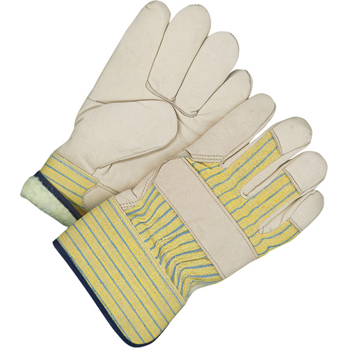 Classic Fitter Gloves, One Size, Grain Cowhide Palm, Acrylic-Pile Inner Lining OSI Industrial Sales