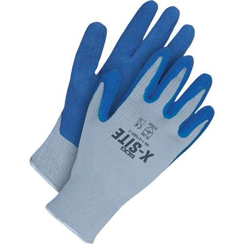 Gants enduits X-Site, 10, R&ecirc;vetement Latex, Enveloppe en Poly-coton OSI Industrial Sales