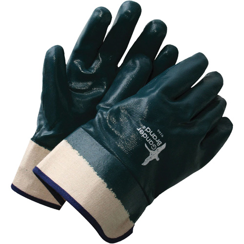 Gants enduits Deny avec poignet de s&eacute;curit&eacute;, Taille unique, R&ecirc;vetement Nitrile, Enveloppe en Coton OSI Industrial Sales
