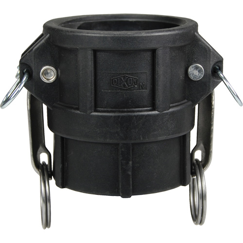 Cam & Groove Coupler, Polypropylene, Type D, 3", Female NPT, 60 PSI OSI Industrial Sales