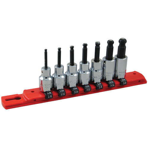 Jeu de douilles SAE &agrave; embout sph&eacute;rique, 7 mrcx OSI Industrial Sales