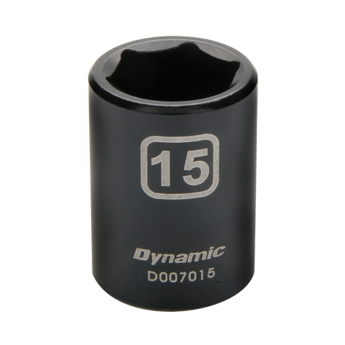 Metric Socket, Impact, 12 mm, 3/8" Drive, 6 Points OSI Industrial Sales