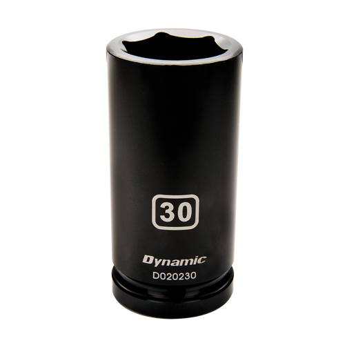 Metric Socket, Impact, 33 mm, 3/4" Drive, 6 Points, Deep OSI Industrial Sales