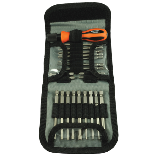 Tournevis multi embouts, 6-1/2" lo, Prise Coussin&eacute;e OSI Industrial Sales