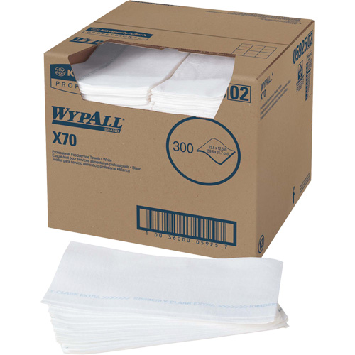 Essuie-tout X70 pour le service alimentaire, Sp&eacute;cialis&eacute;, 23-1/2" lo x 12-1/2" la OSI Industrial Sales