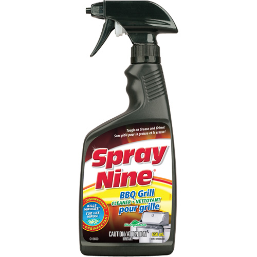 Spray Nine&reg; BBQ Grill Cleaner, 650 ml, Trigger Bottle OSI Industrial Sales