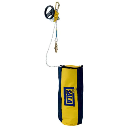 Appareil de descente et de sauvetage R550 DBI-SALA Rollgliss, 100' lo, cordage Corde d'alpinisme OSI Industrial Sales