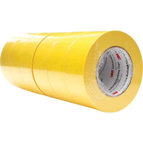 Automotive Refinish Masking Tape 388N, 48 mm (2") x 55 m (180'), Yellow OSI Industrial Sales