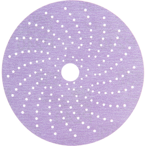 Hookit Purple Clean Sanding Disc, 6" Dia., P240 Grit, Aluminum Oxide, C-Weight OSI Industrial Sales