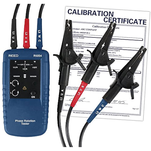 Testeur de phases de rotation du moteur avec certificat ISO OSI Industrial Sales
