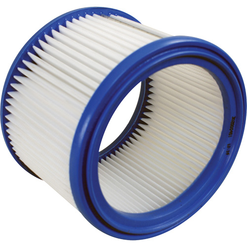 Filtre PET-Fleece de rechange pour aspirateur, Cartouche, Pour 7 gal. US OSI Industrial Sales